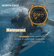 NORTH EDGE Outdoor Sports Watch – 50M Waterproof | Step Counter | Stopwatch & Countdown | Kids & Men | Premium Refurbished | 12-Month Warranty