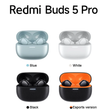 Xiaomi Redmi Buds 5 Pro | Premium Refurbished | 52dB Noise Cancelling | 12-Month Warranty