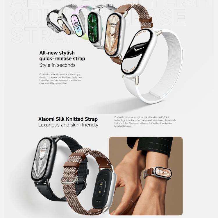 Original Xiaomi Smart Mi Band 10 1.72” AMOLED | Premium Refurbished | Waterproof 5ATM | 12-Month Warranty
